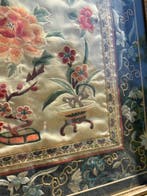 Antiquiteiten & Floraal - Groot Chinees Zijde Schilderij -, Antiek en Kunst