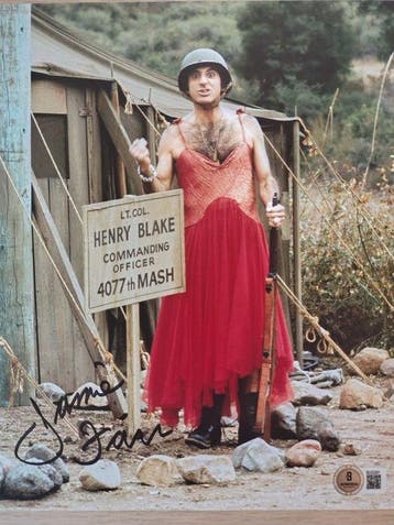 M*A*S*H - Jamie Farr (Klinger) - Autograph, Photo with, Nieuw
