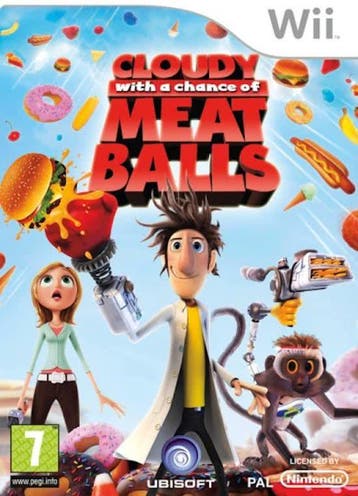 Het regent gehaktballen (Nintendo wii tweedehands game), Ophalen of Verzenden, Nieuw