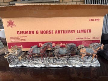 Figarti - Tinnen soldaat - ETG-073 - GERMAN & HORSE, Nieuw
