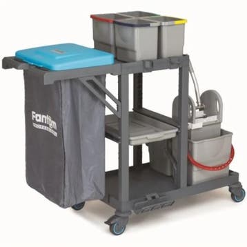 Schoonmaakwagen | ProCart | Kunststof | Grijs |, Verzenden, Nieuw in verpakking