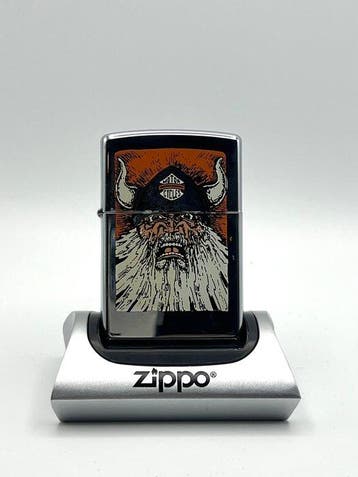 Zippo, No Reserve Price - Harley-Davidson Viking Edition -, Nieuw