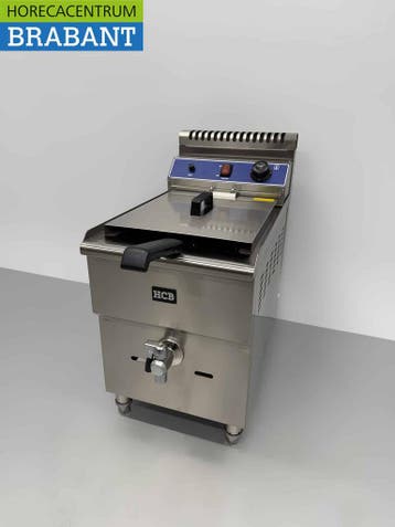HCB RVS Friteuse Frituur 14 liter PROPAAN GAS Horeca, Ophalen of Verzenden