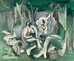 Pablo Picasso (1881-1973) - Au Jardin