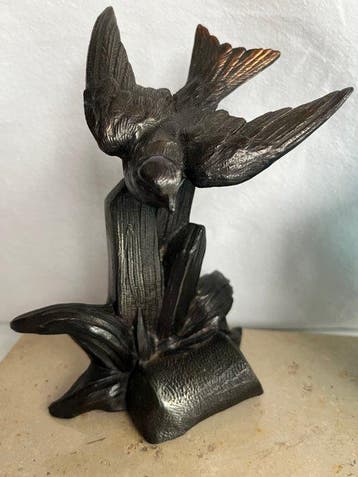 Lamp - Marmer - Art Deco lamp, Antiek en Kunst