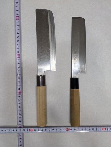 Keukenmes - Staal, Hout - Japan - Traditioneel Japans