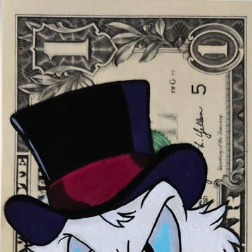 TOONS - SCROOGE McDUCK – RISK = RICH