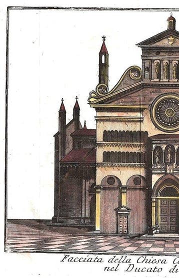 Italie - Lombardie / Crémone; T. Salmon - Facciata della, Livres, Atlas & Cartes géographiques