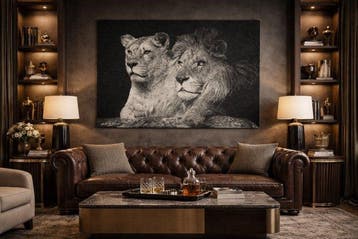 ARAZZO Savana Dream in Gobelin-weeftechniek - 110x140 cm -