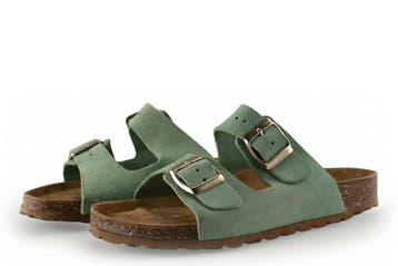 Plakton Muiltjes in maat 36 Groen, Kleding | Dames, Schoenen, Verzenden, Plakton, Zo goed als nieuw, Groen