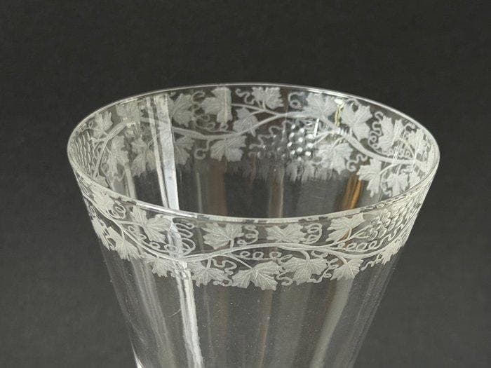 Wijnglas - Newcastle Baluster - Glas, Antiquités & Art, Antiquités | Verre & Cristal