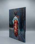Oulad - Geisha in Red Kimono