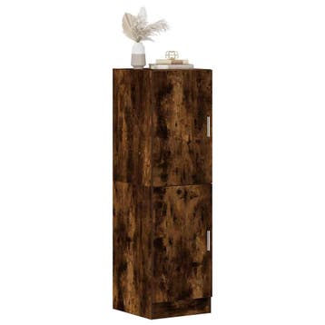 vidaXL Keukenkast 38x41,5x131,5 cm bewerkt hout gerookt, Verzenden, Nieuw