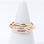 Cartier - Ring - Trinity - 18 karaat Witgoud, Geel goud,, Nieuw