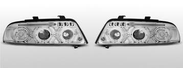 Koplampen Angel Eyes | geschikt voor Audi A4 B5 1999-2000 |, Verzenden