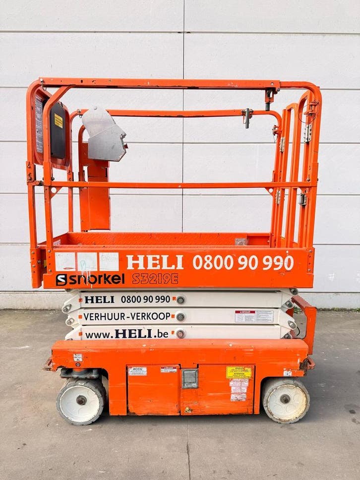 Snorkel S3219E, Zakelijke goederen, Machines en Bouw | Liften, Steigers en Ladders, Ophalen