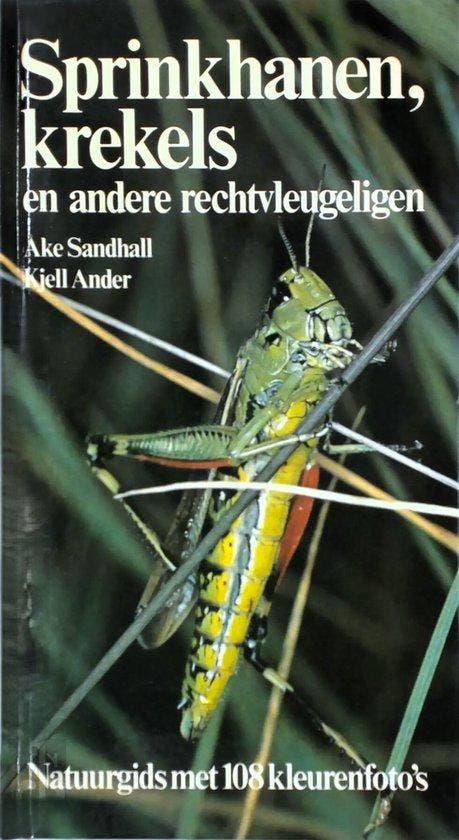 Sprinkhanen krekels e.a. rechtvleugeligen - Sandhall, Livres, Livres Autre, Envoi