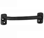 Raamgreep Hollands model 120mm ijzer zwart, Nieuw
