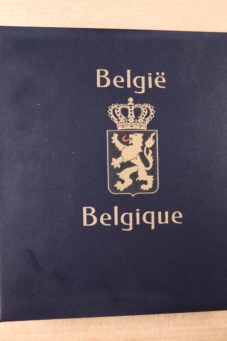 België 1849/1949 - Leeg DAVO LX voordrukalbum deel I +, Postzegels en Munten, Postzegels | Europa | België