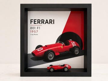 Studio Delu. (1976) - Ferrari 801 F1 – Luigi Musso (1957) –