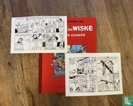 Suske en Wiske - De zeven schaken  - 2014, Livres, BD, Envoi
