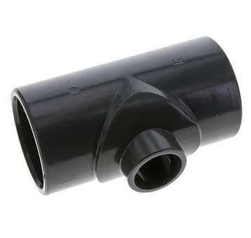 Té de réduction en PVC Douille 63 à 32mm, Verzenden