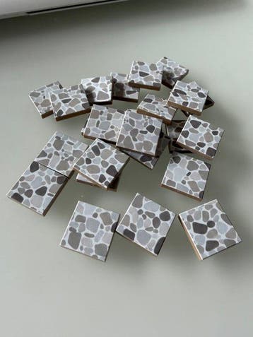 Lego Stenen - Lego uniek beprinte 2x2 tegels pad 100 stuks