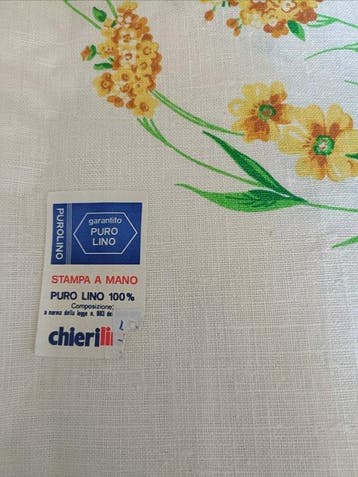 Eliolona-chieri lino - Nappe (18) - 180 cm - 180 cm