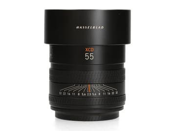Hasselblad XCD 55mm f/2.5 V - 2 jaar garantie, Audio, Tv en Foto, Ophalen of Verzenden, Zo goed als nieuw