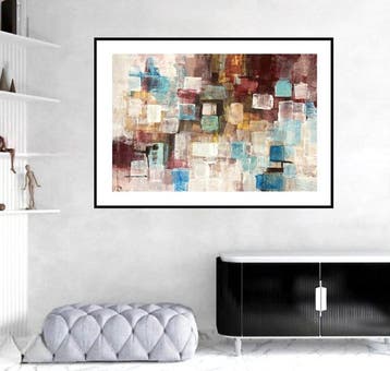 Dam Domido - Reflets aquatiques - 150 x 100 cm