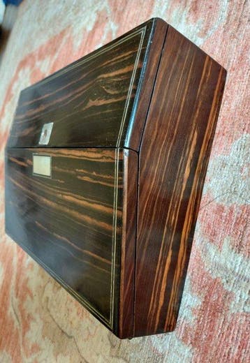 Schrijfhelling - Coromandel - Victoriaans Coroman-hout