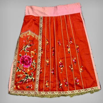 Chinese Mamianqun Skirt - Borduurwerk - 95 cm - 114 cm - Zo