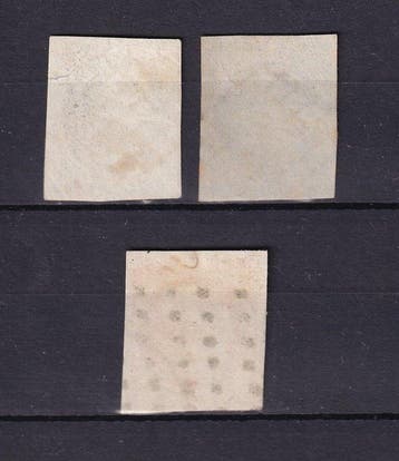 Frankrijk 1849/1850 - Ceres - Yvert n°3/5, Gestempeld
