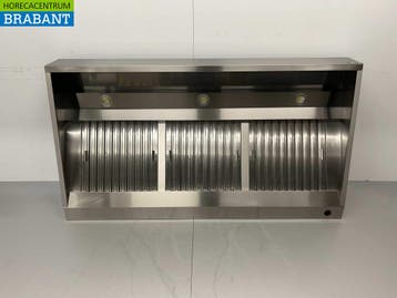 HCB RVS Afzuigkap Dampkap met lamellen filters Premium-line, Ophalen of Verzenden