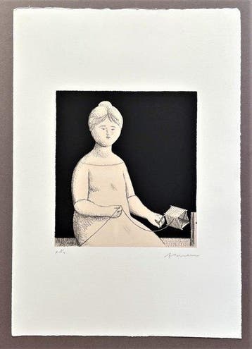 Antonio Bueno (1918-1984) - Tessitrice