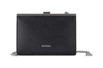 NeroGiardini Clutch Zwart, Verzenden, Zo goed als nieuw, Zwart