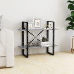vidaXL Boekenkast met 2 schappen 80x30x70 cm bewerkt hout, Huis en Inrichting, Verzenden, Nieuw