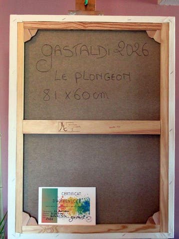 Christophe Gastaldi - Le plongeon - XL