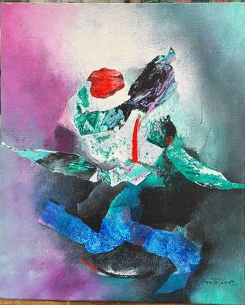 Carmelo Castellano (1925-2016) - Abstraction - Rites, Antiek en Kunst
