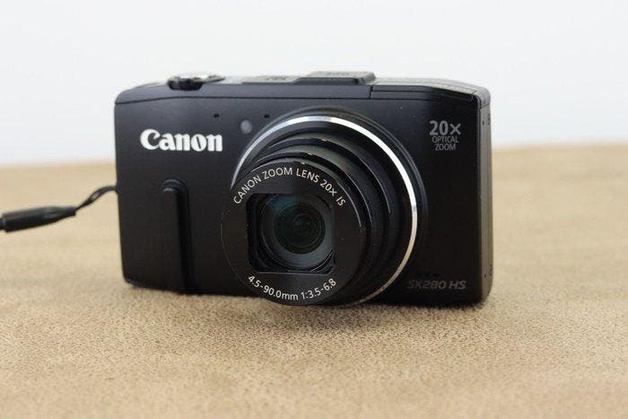 Canon Powershot SX280 HS, 20x Optische Zoom, Wi-Fi, GPS, Audio, Tv en Foto, Fotocamera's Digitaal