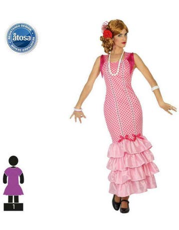 Flamenco spaanse jurk, Ophalen of Verzenden