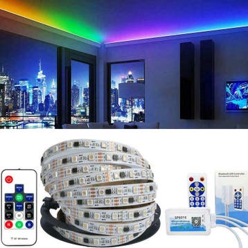 Dreamcolor - Digitale LED (effect)strip set 5 meter 60LED/M, Ophalen of Verzenden, Nieuw