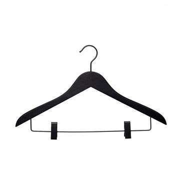 *TIP*  Hanger black Helena 44 cm clips, Ophalen of Verzenden