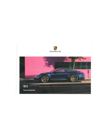 2020 PORSCHE 911 CARRERA HARDCOVER BROCHURE FRANS, Ophalen of Verzenden