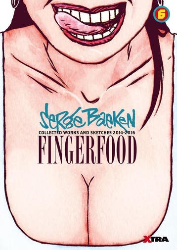 Serge Baeken Sketchbook 6 Fingerfood - 2014-2016, Verzenden, Serge Baeken