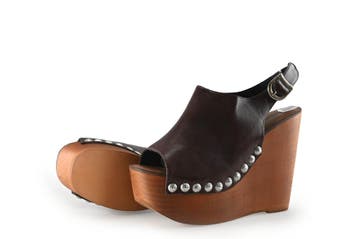 Jeffrey Campbell Sleehakken in maat 40 Bruin, Bruin, Verzenden, Zo goed als nieuw, Schoenen met hoge hakken