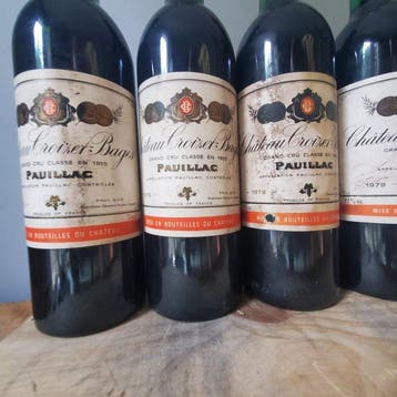 1979 Chateau Croizet Bages - Pauillac 5ème Grand Cru Classé