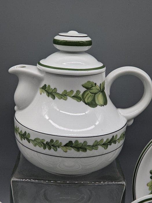 Koffieservies - Gallo Das Äpfelchen Kaffee Service – Set mit, Antiquités & Art, Antiquités | Meubles | Tables