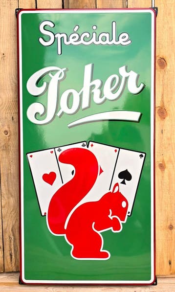 Joker Bier reclamebord, Verzenden