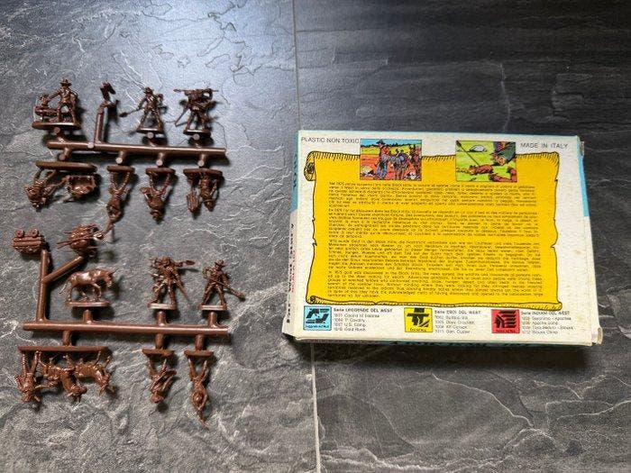 Atlantic - Speelgoedsoldaatje Gold Rush Far-West Story -, Antiek en Kunst, Antiek | Overige Antiek